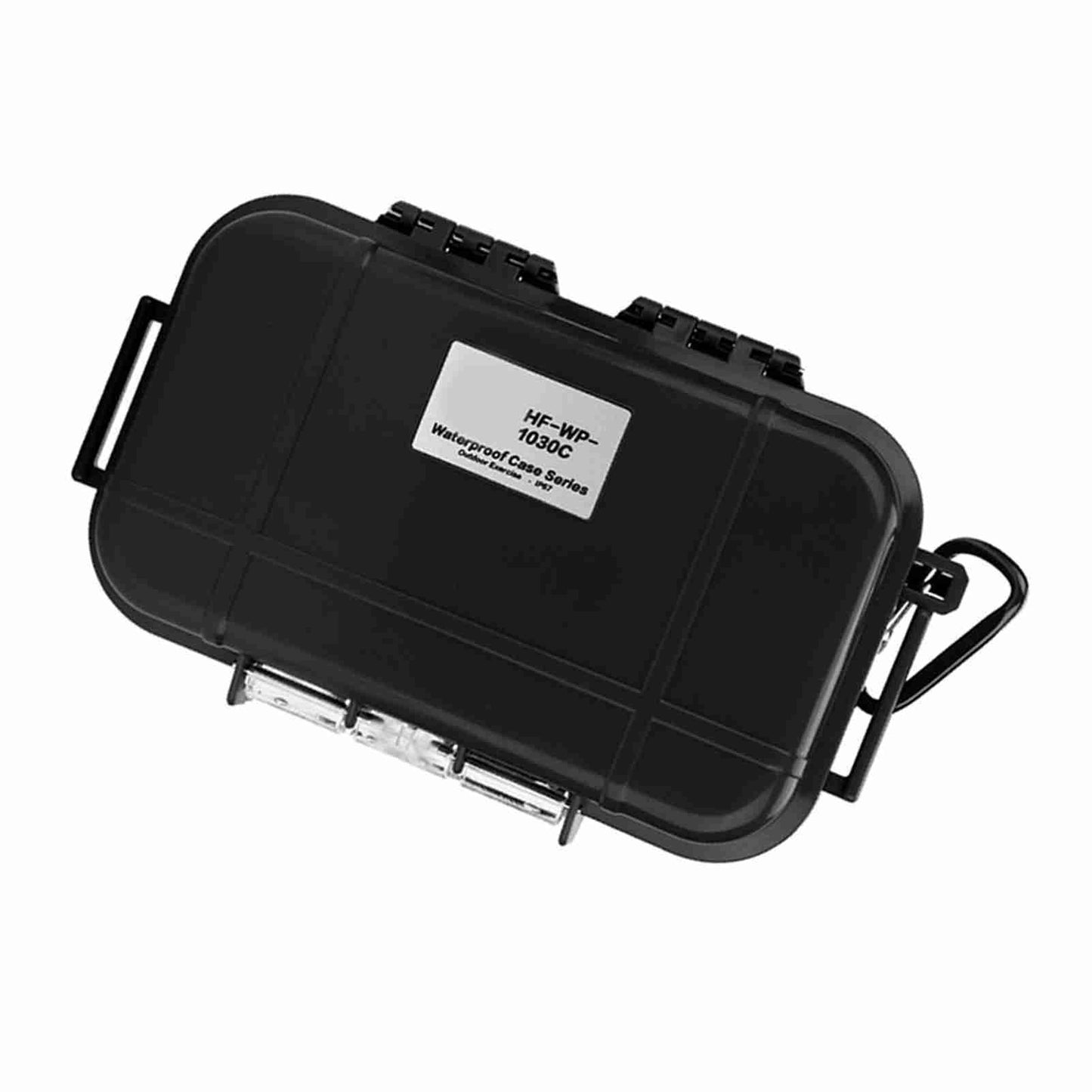 Outdoor Survival Shockproof Waterproof Storage Case Airtight Carry Box Container(Black)