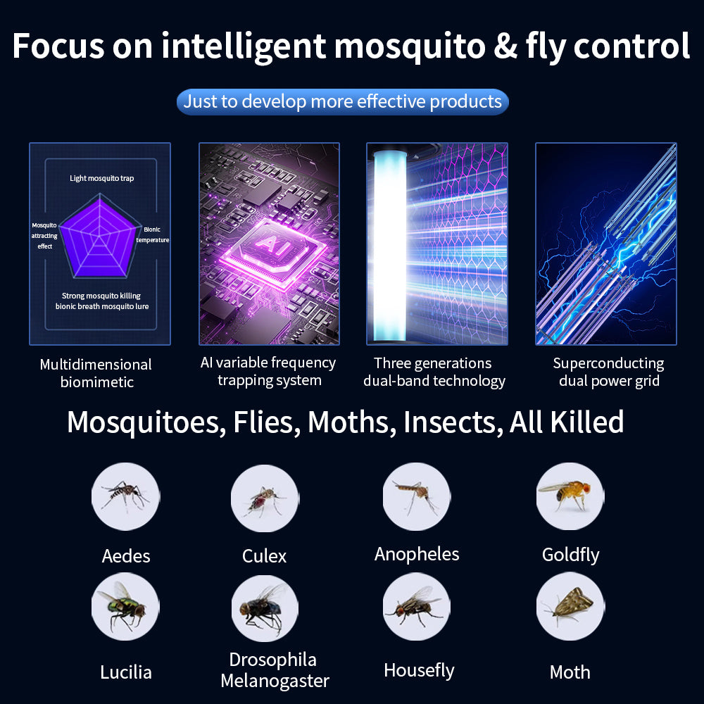 Starship Mosquito Killer Outdoor Artificial Intelligence Camping Light