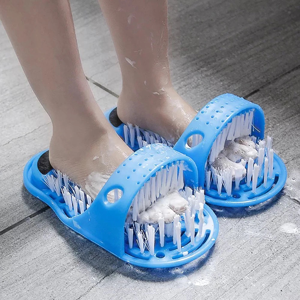 The Ultimate Foot Spa Party: Scrub-a-Dub-Dub Your Toes with This Fancy Slipper of Dead Skin Destruction! 1PC