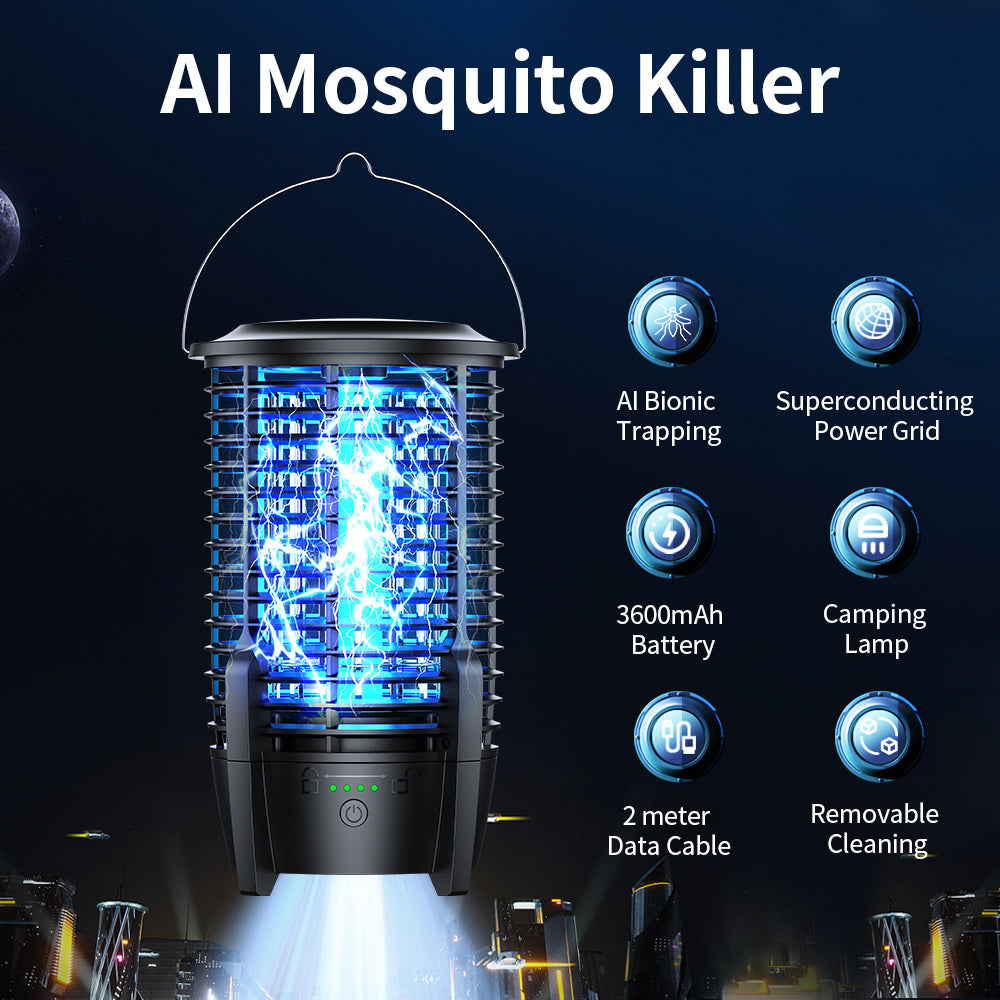 Starship Mosquito Killer Outdoor Artificial Intelligence Camping Light