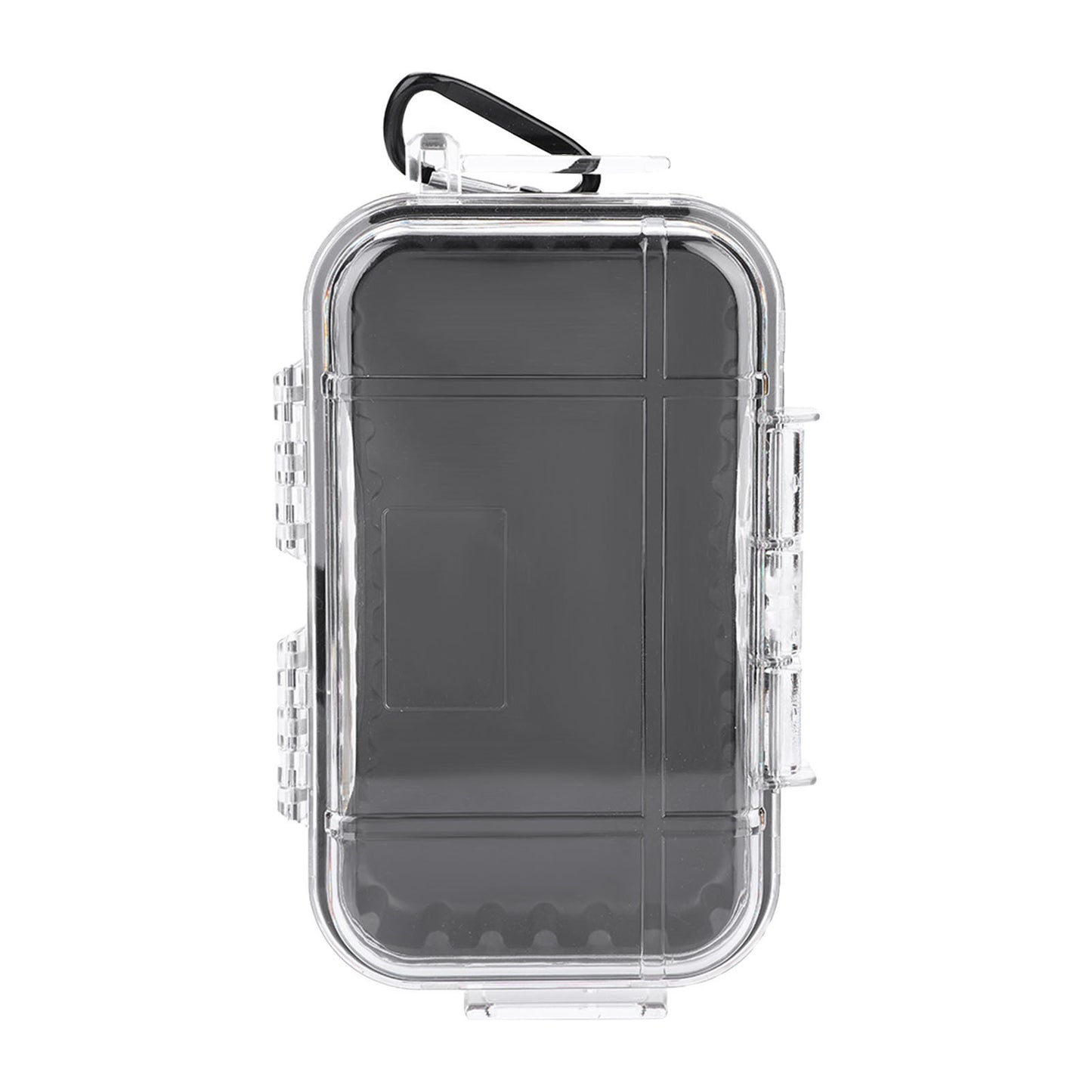 Outdoor Survival Shockproof Waterproof Storage Case Airtight Carry Box Container(Black)